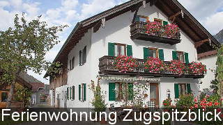Ferienwohnung Zugspitzblick in Farchant bei Garmisch