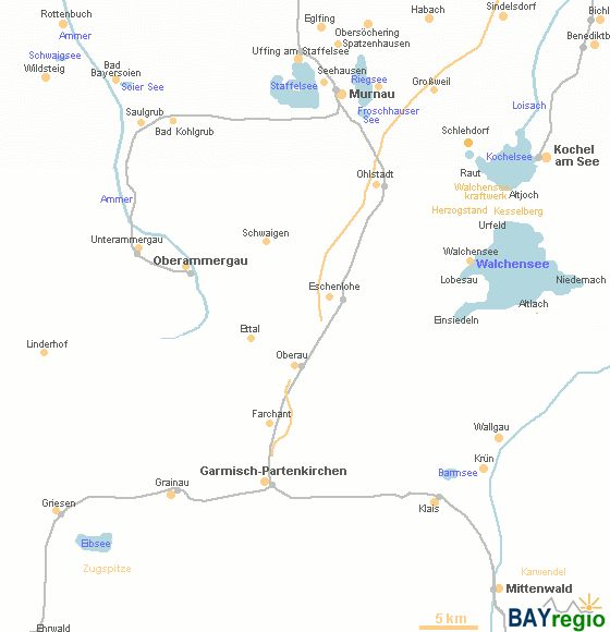 Landkreis GAP und nähere Umgebung